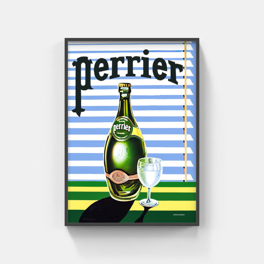 Perrier poster