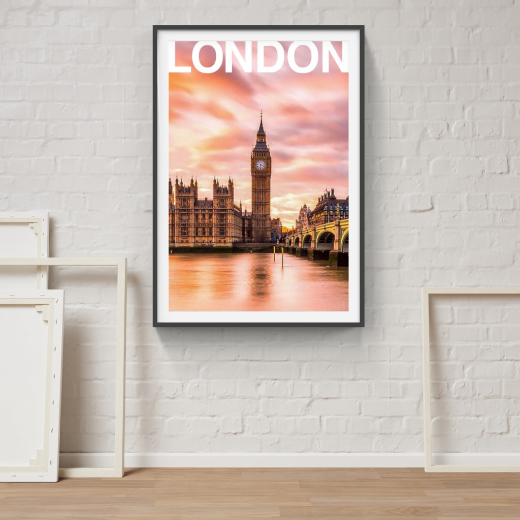 Big Ben London poster