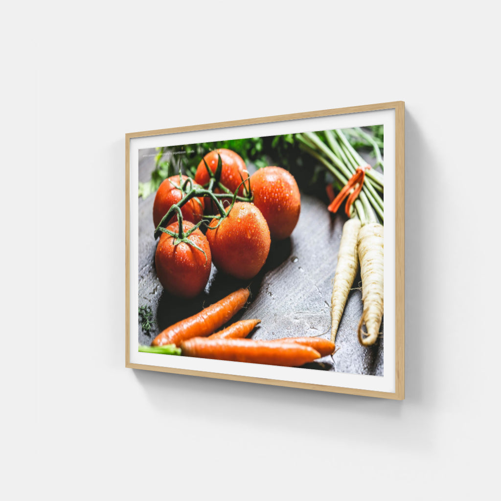 Raw Vegetables poster