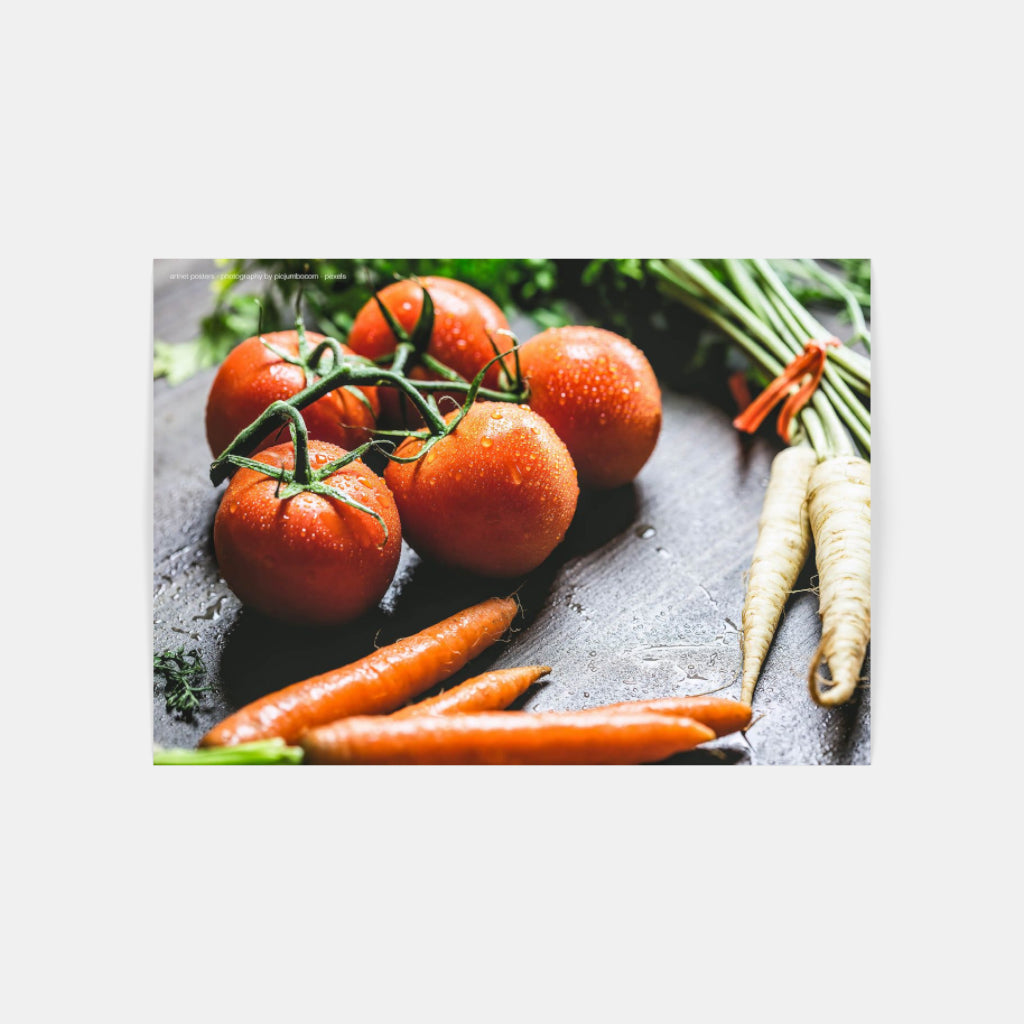 Raw Vegetables poster