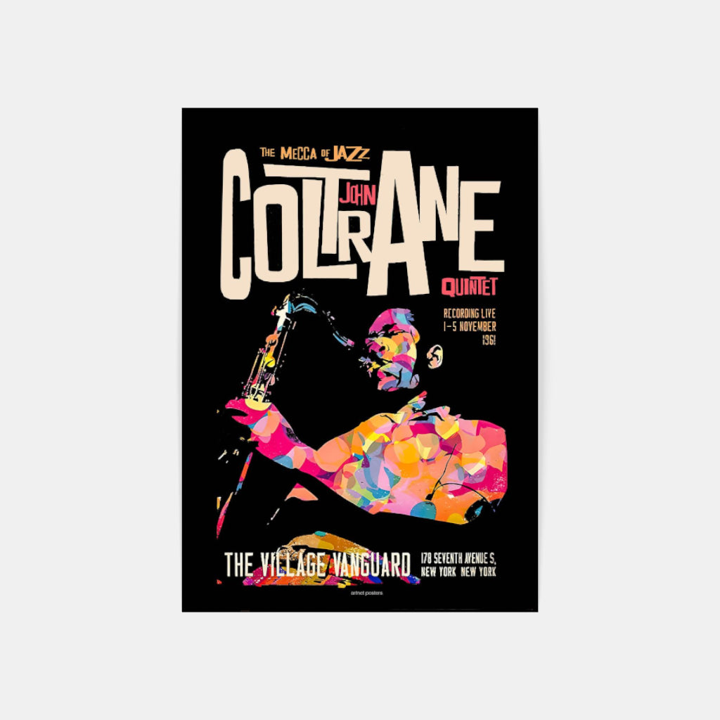 John Coltrane Village Vanguard poster