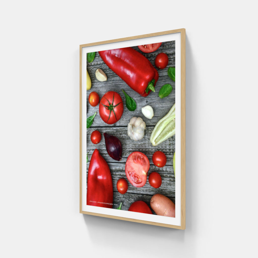 Raw Vegetables poster