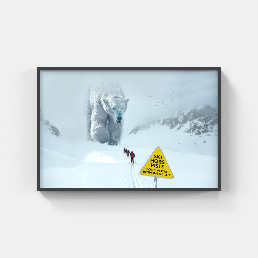 Off Piste skiing poster