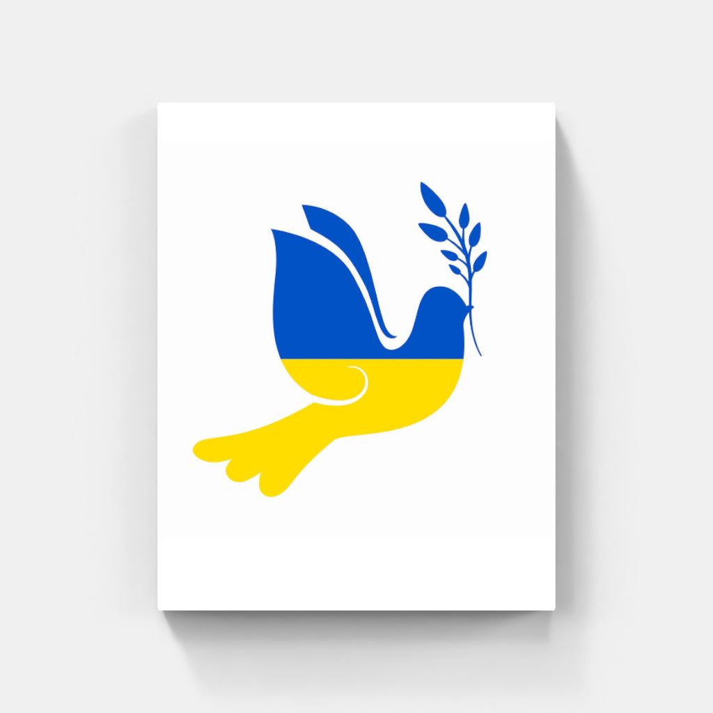 Ukraine Peace Dove poster