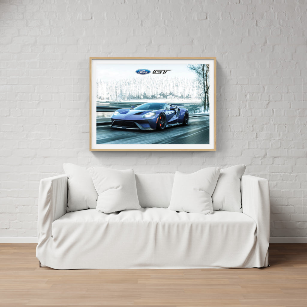 Ford GT 1 poster