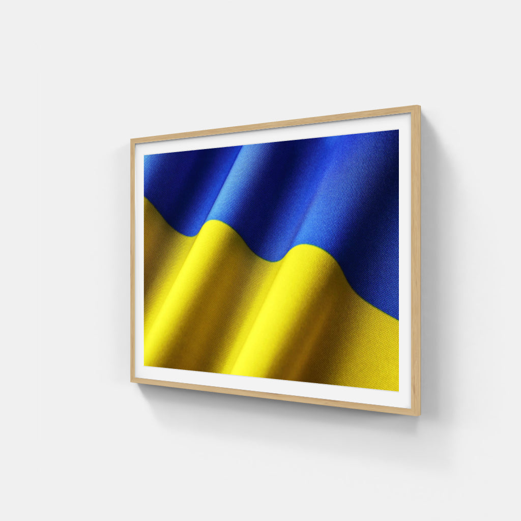 Ukraine Flag poster