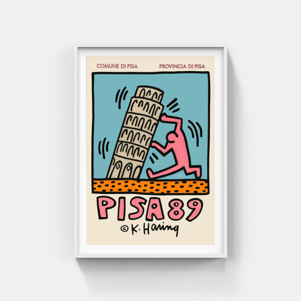 Keith Haring - Pisa poster