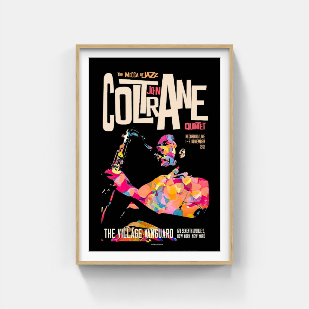 John Coltrane Village Vanguard poster