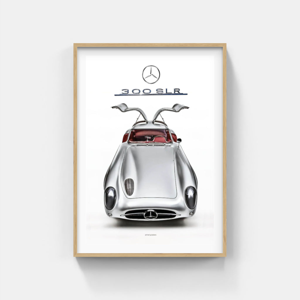 Mercedes Benz 300 SLR poster