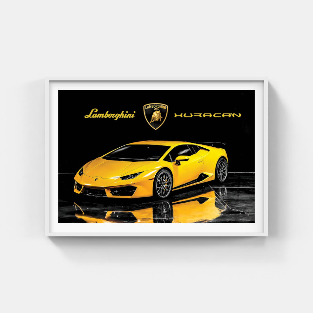 Lamborghini Huracan poster