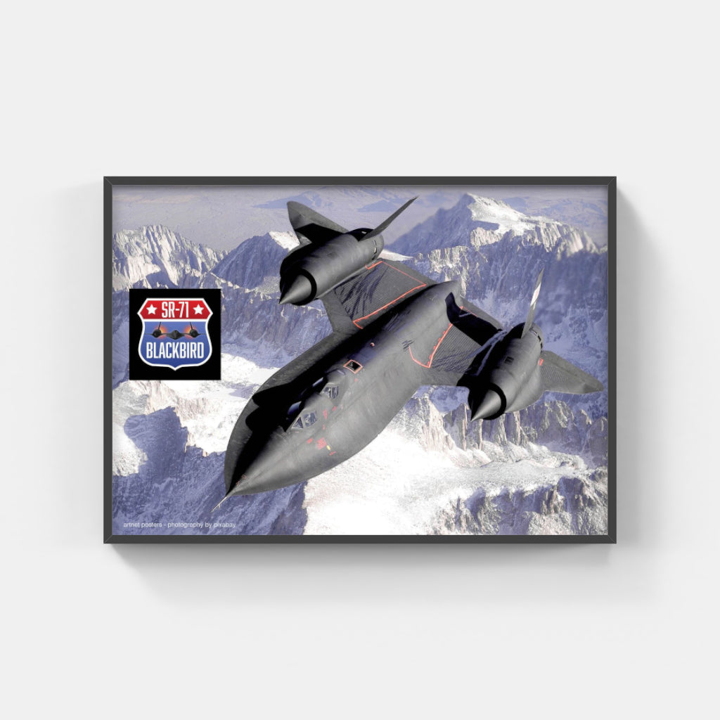 SR71 Blackbird poster