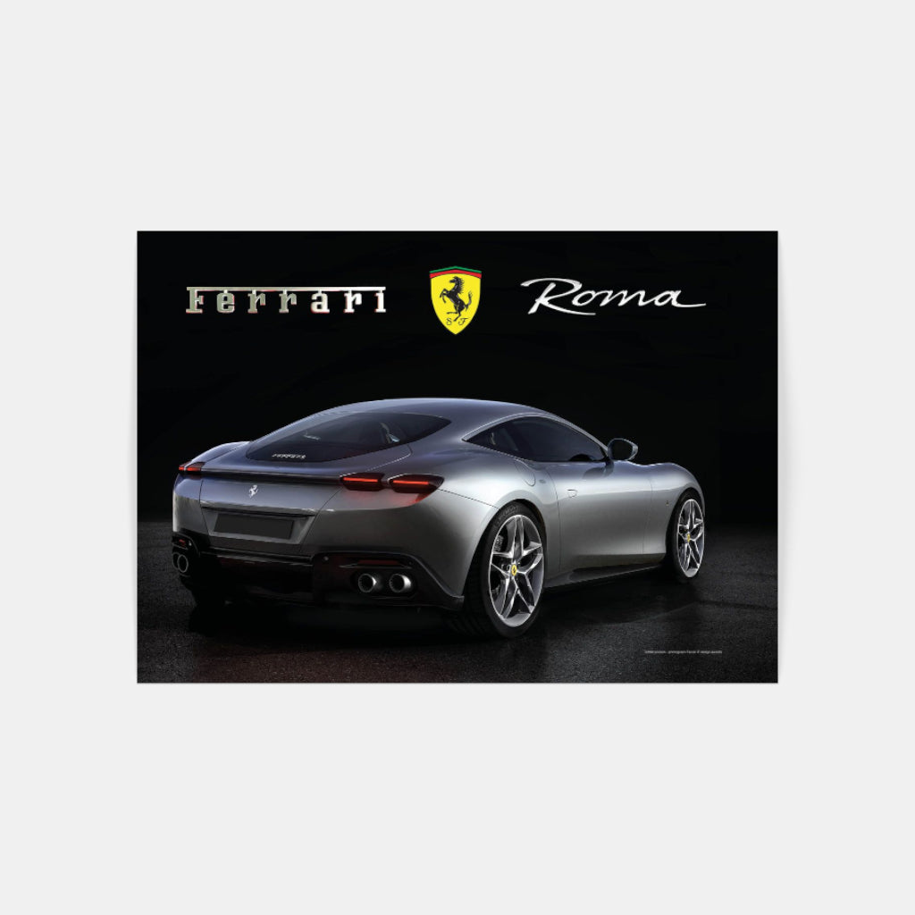 Ferrari Roma poster