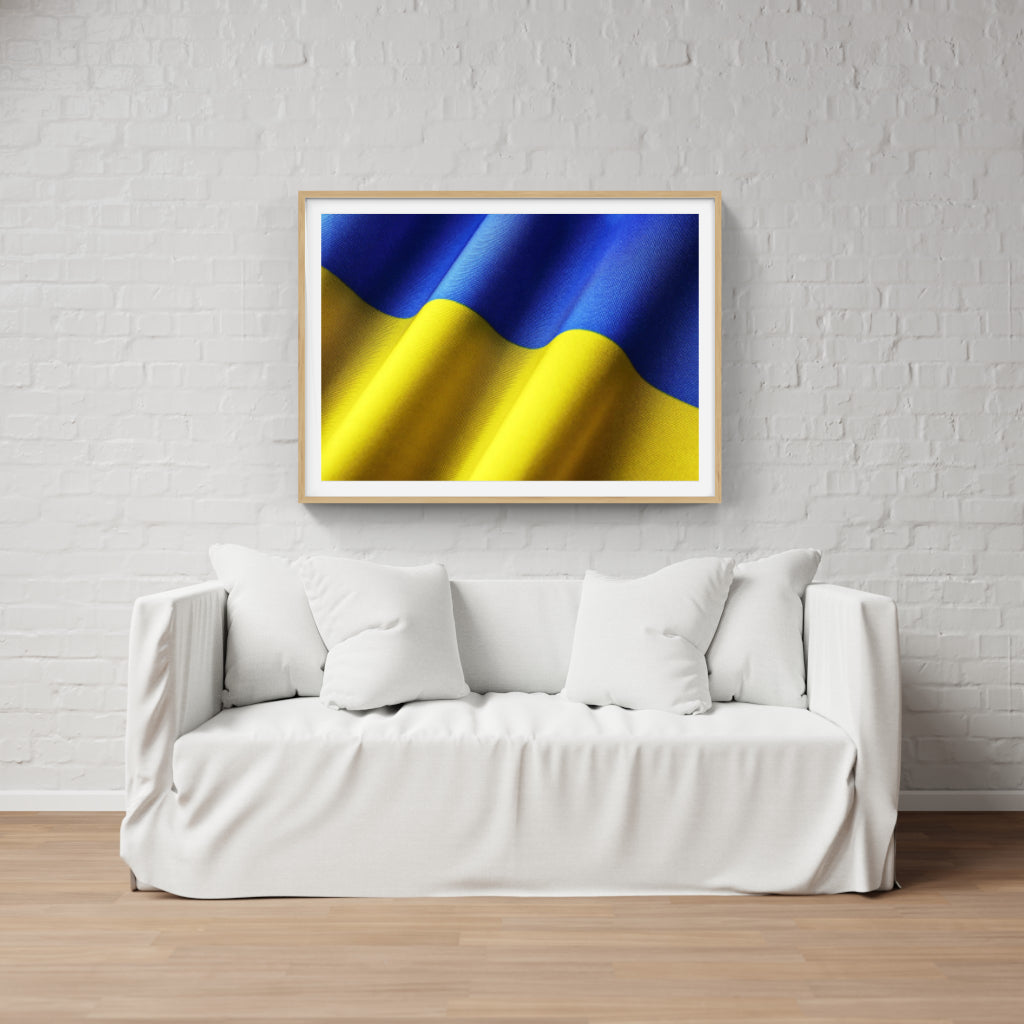 Ukraine Flag poster