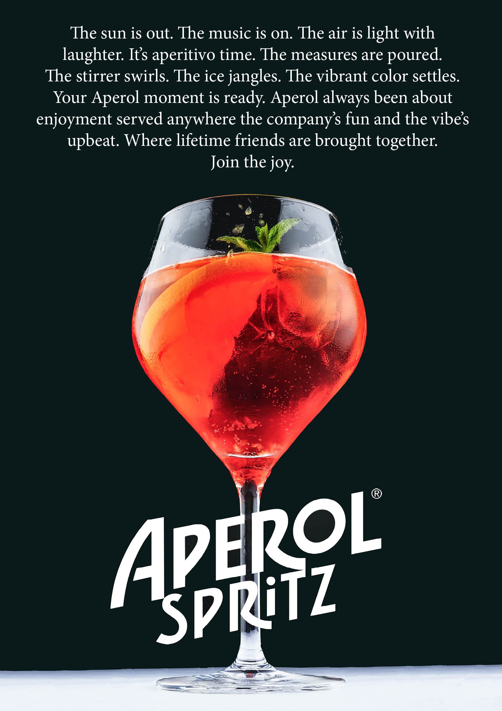 Aperol - the Sun is Out poster