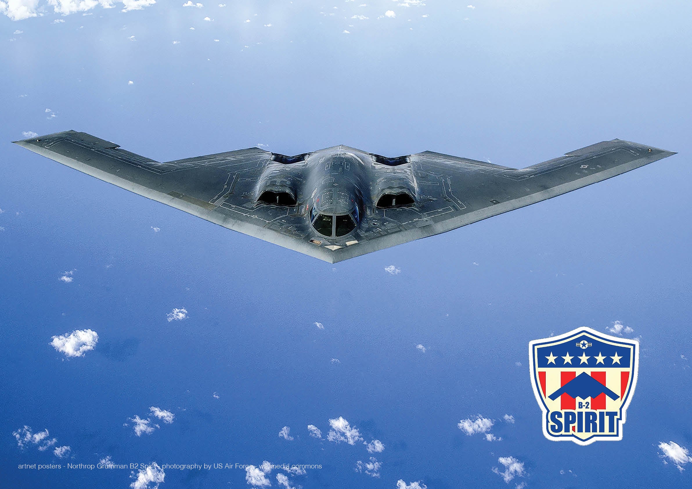 B2 Stealth Bomber poster