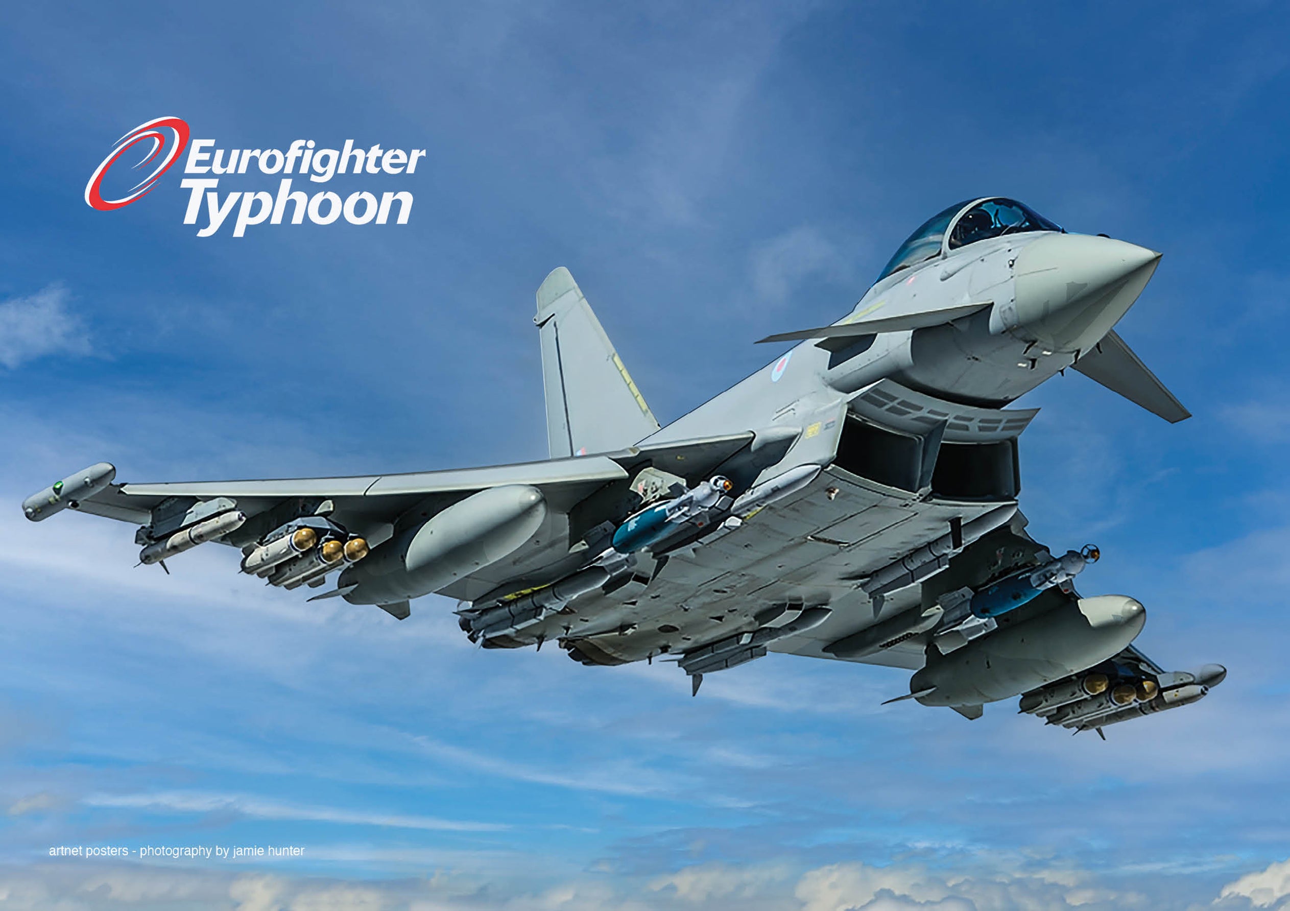 BAE Typhoon Eurofighter poster