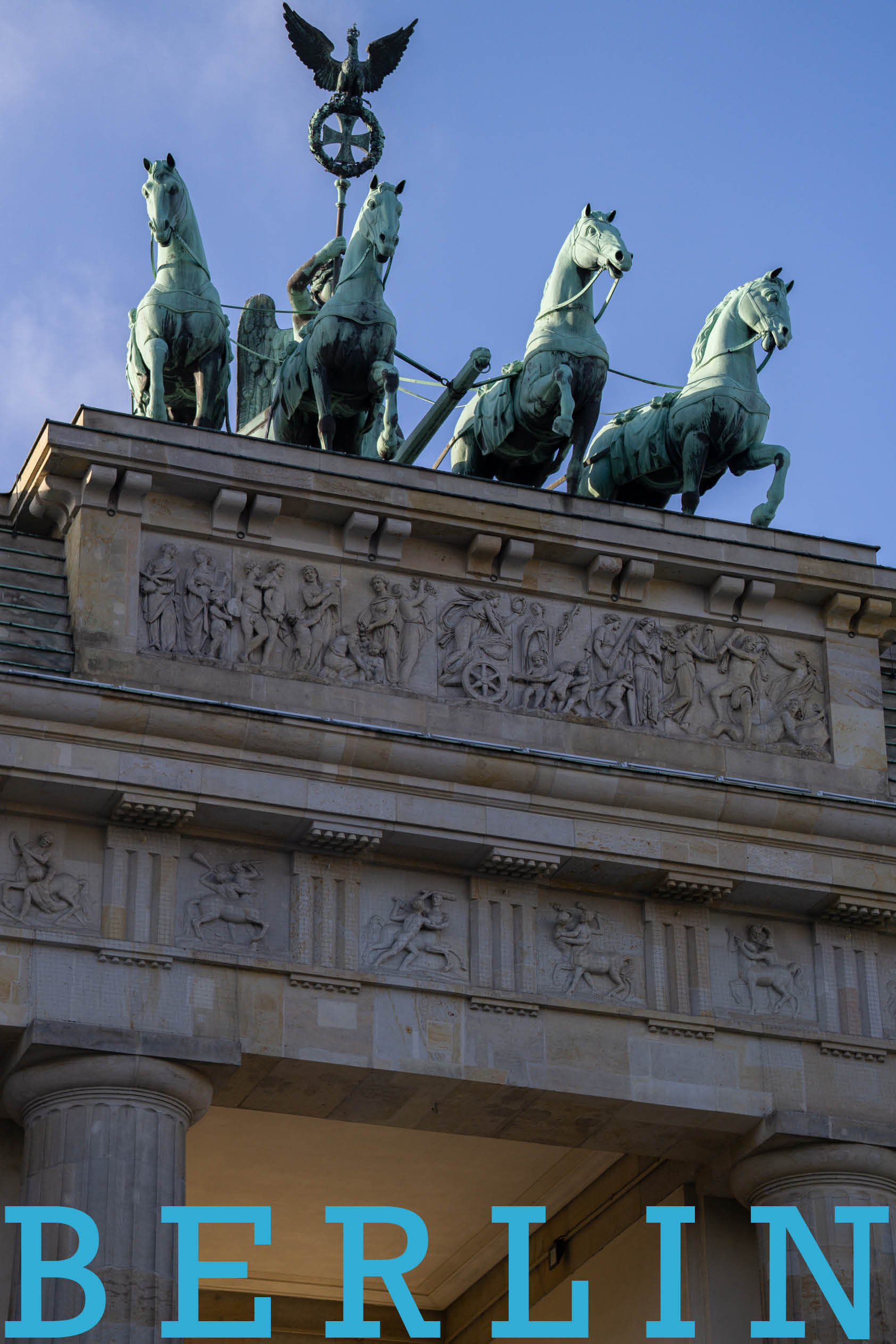 Brandenburg Gate Berlin - poster