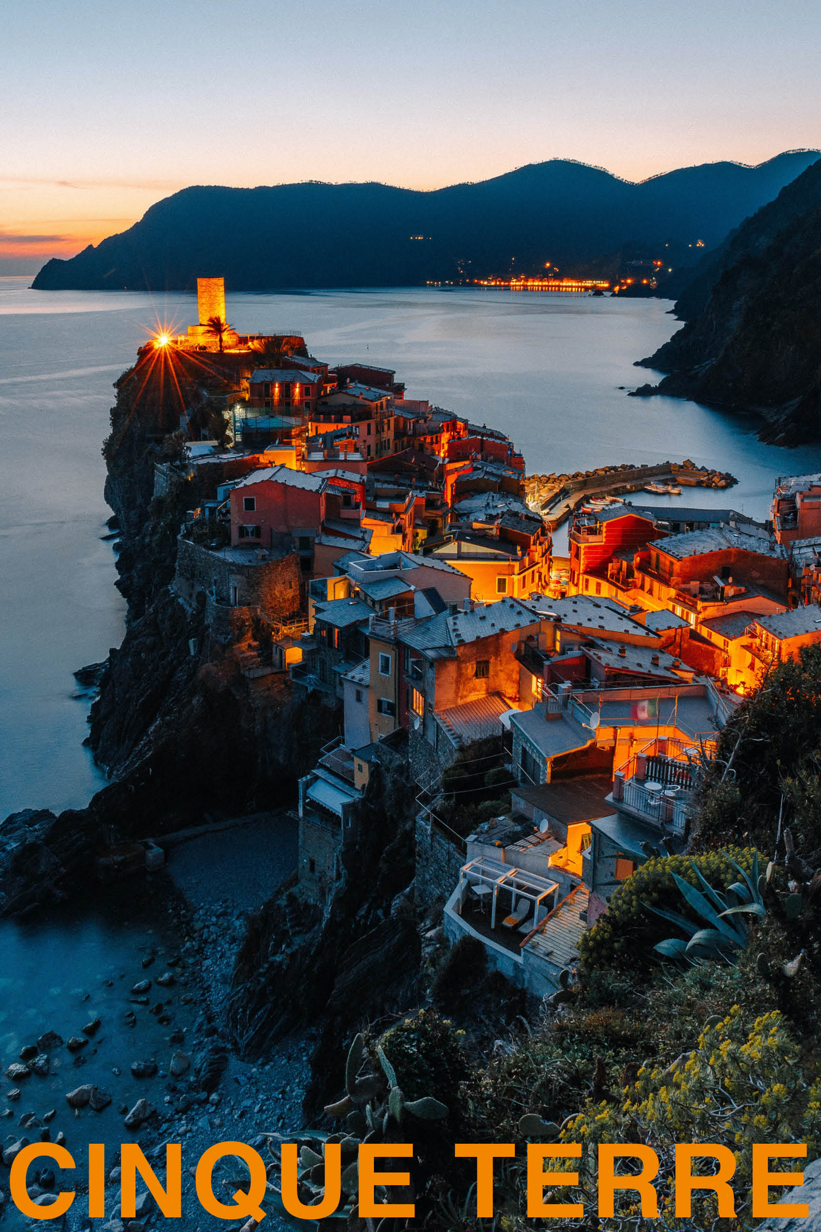 Cinque Terre Italy poster