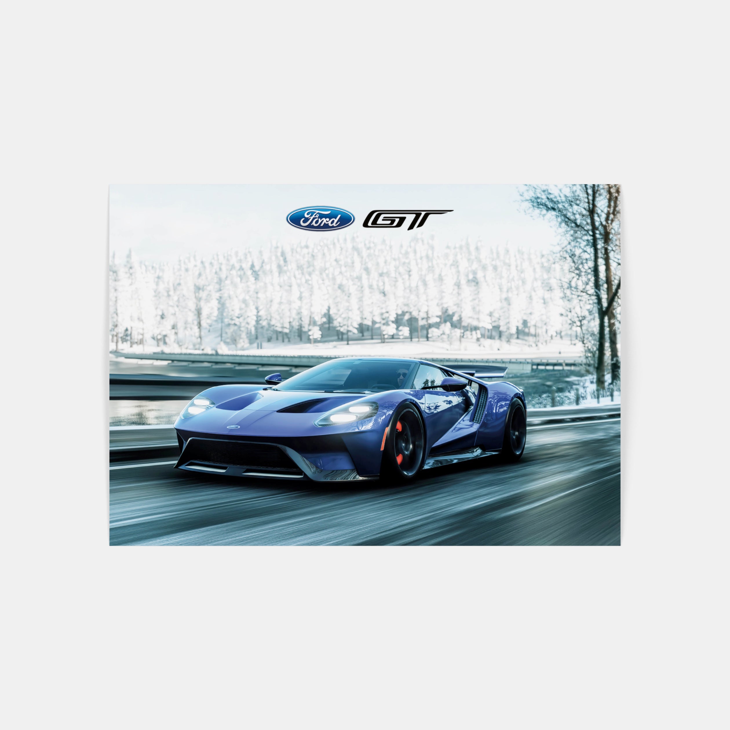 Ford GT 1 poster