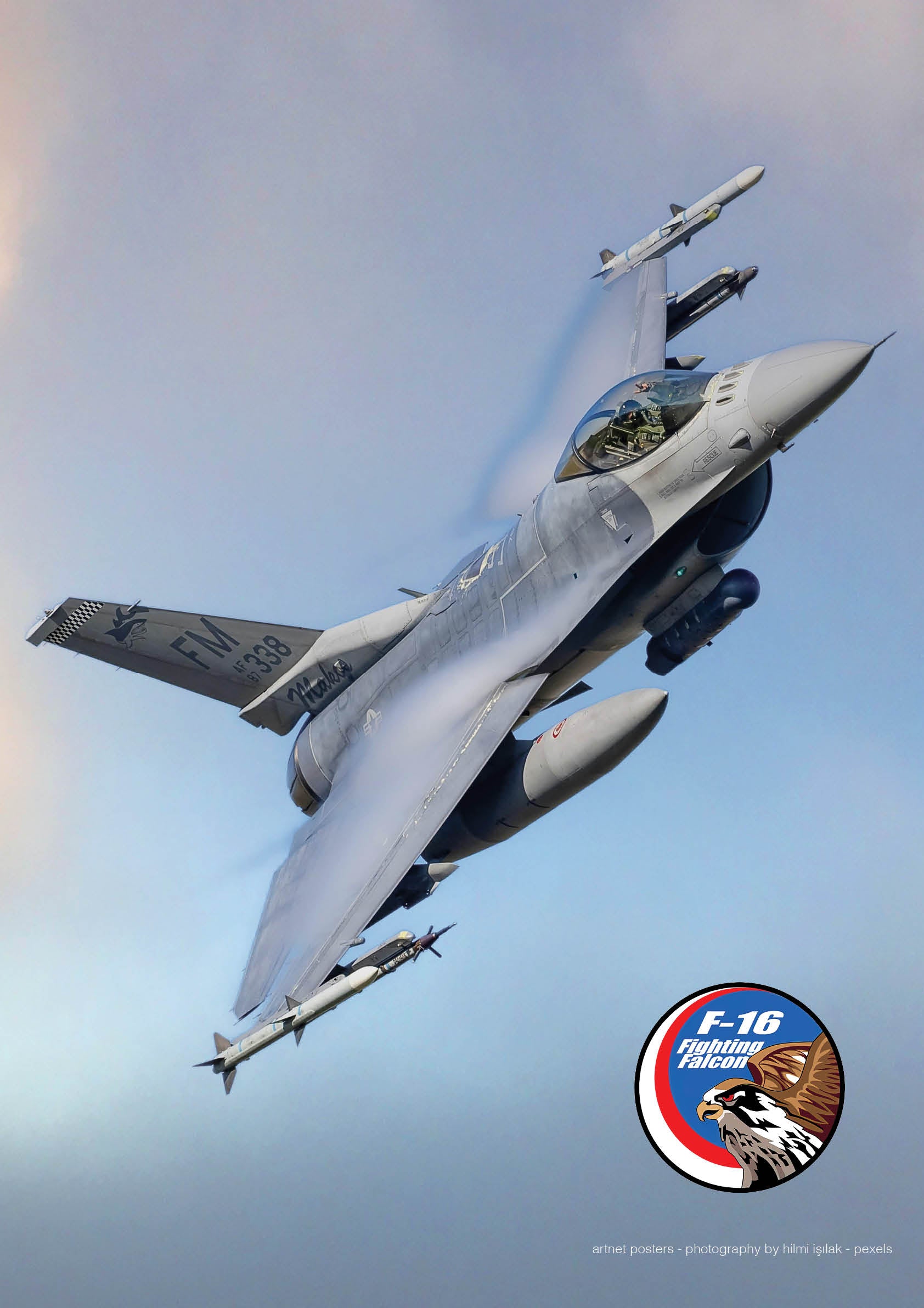 F16 Fighting Falcon poster