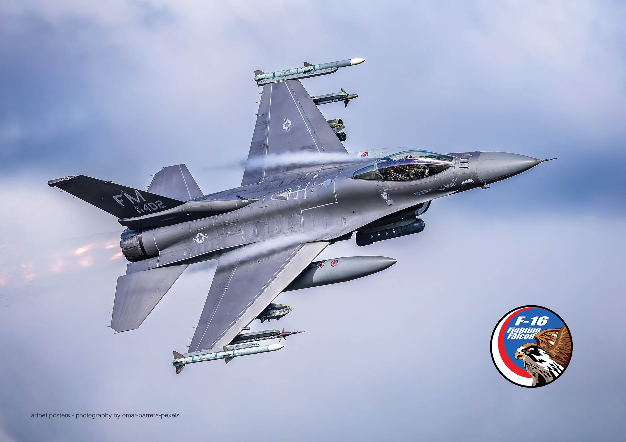 F16 Fighting Falcon poster