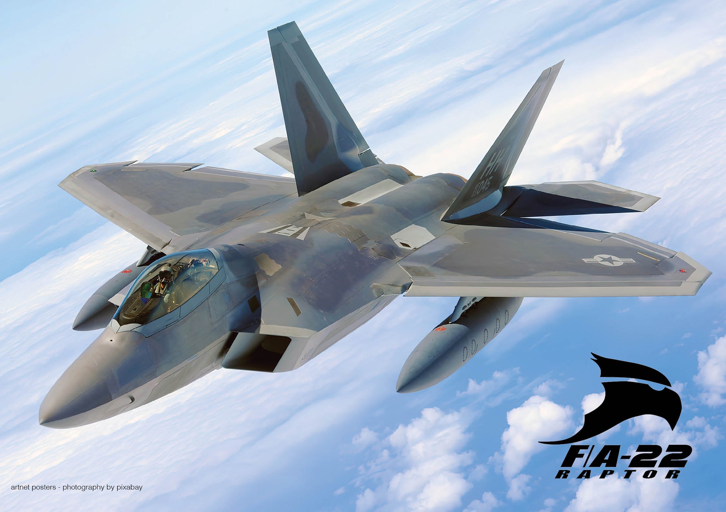 F22 Raptor poster