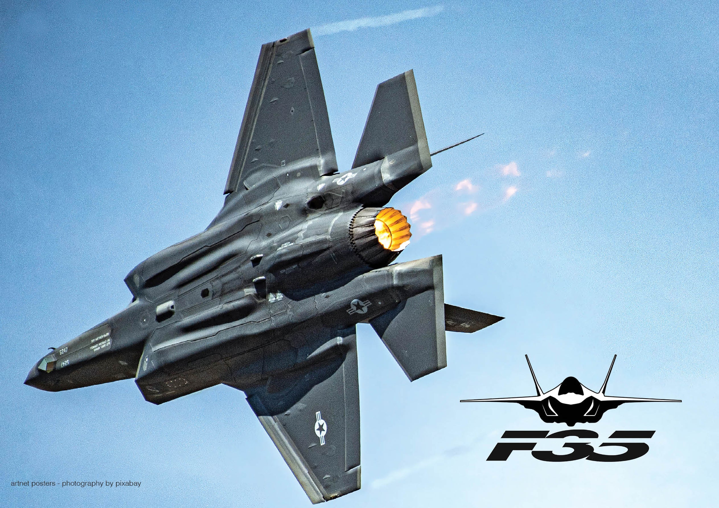 F35 Lightning poster