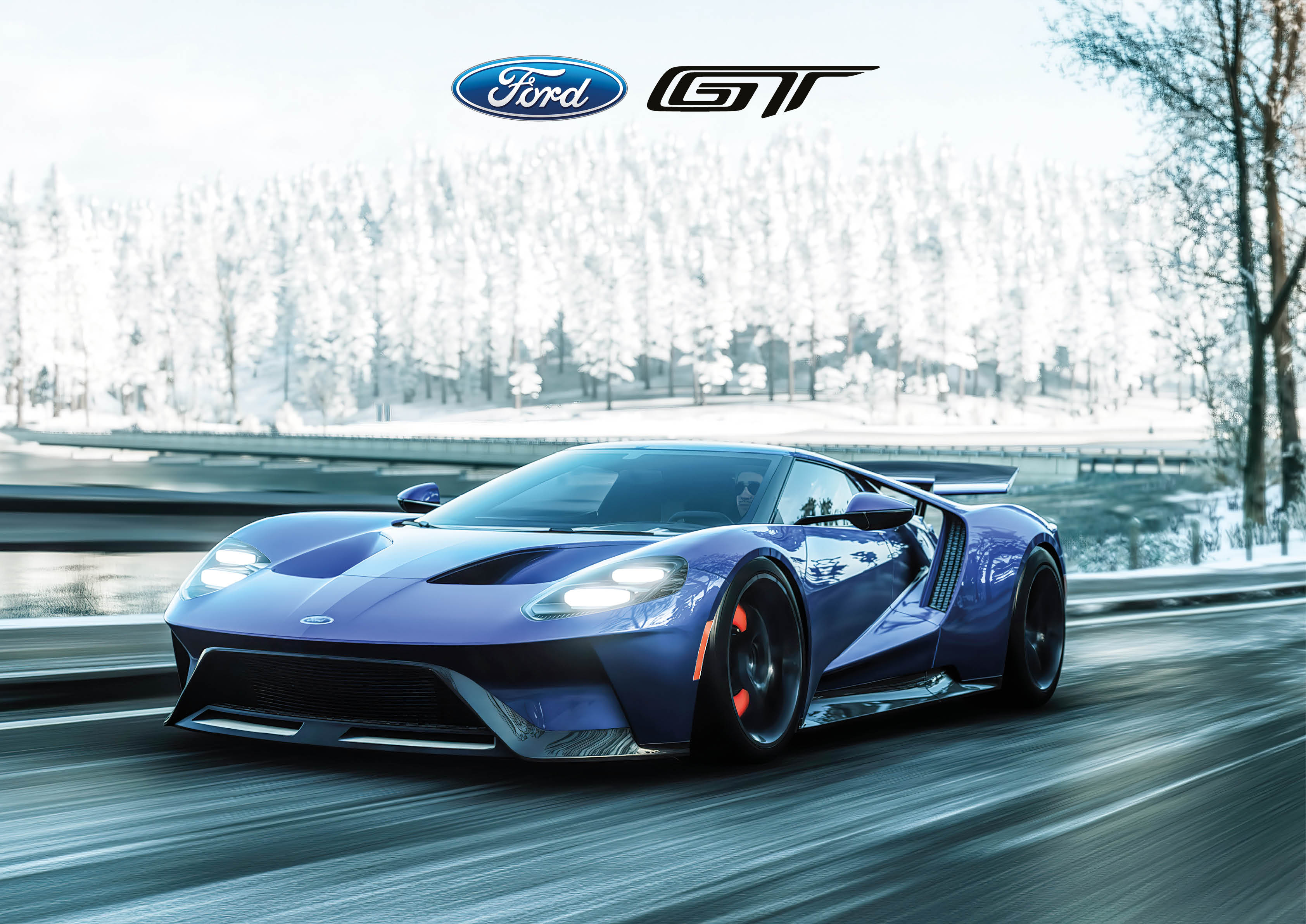 Ford GT 1 poster