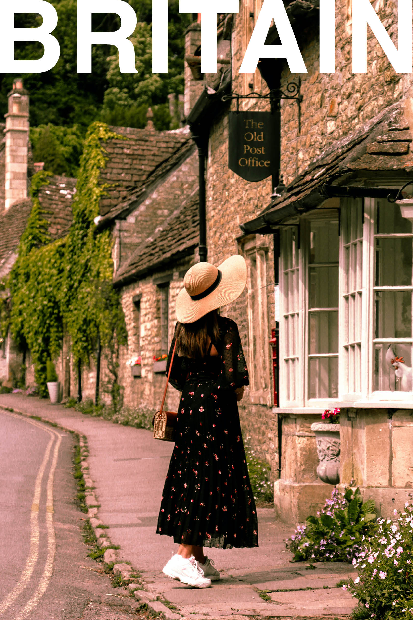 Britain - Pretty as a Postcard poster