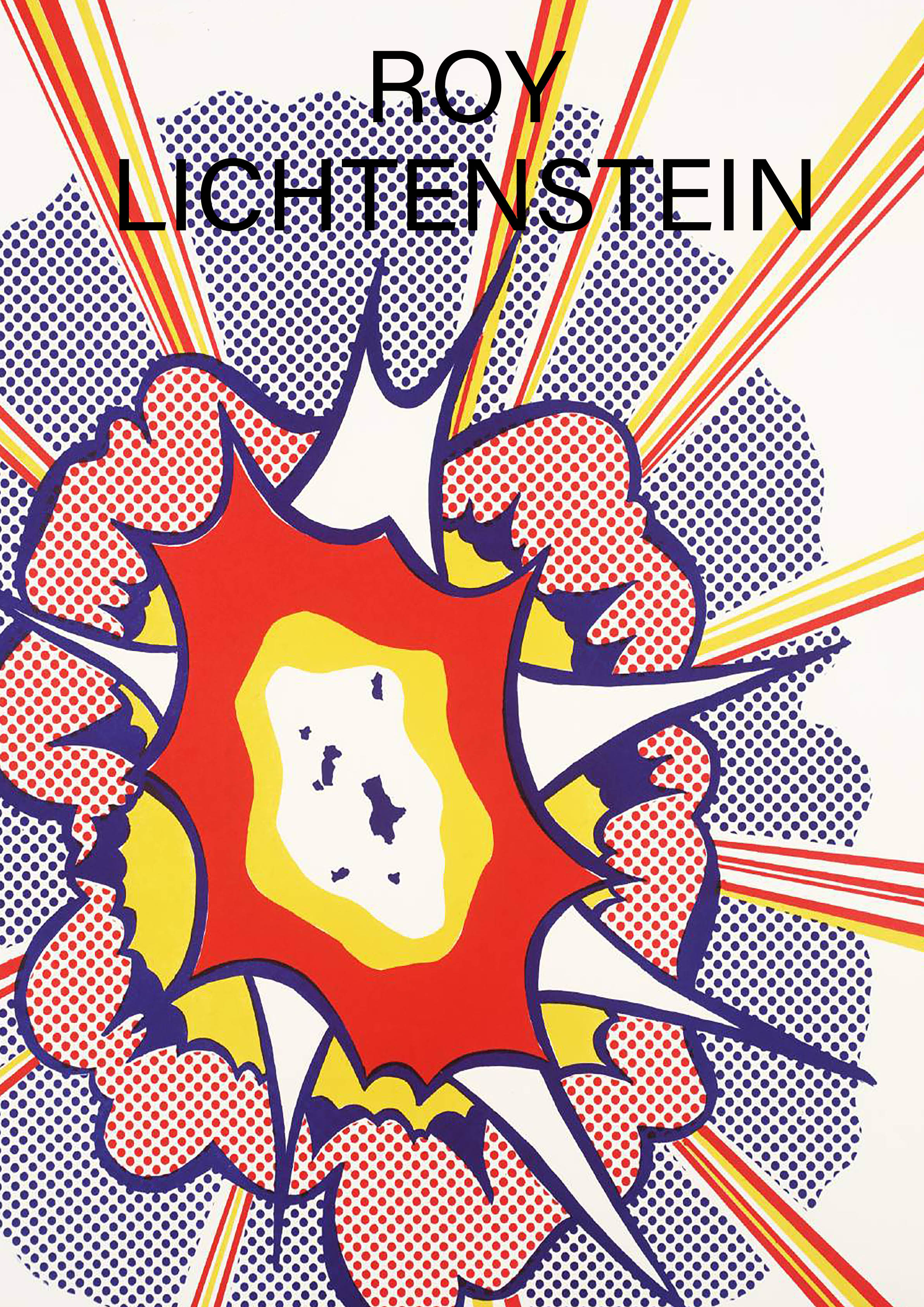 Explosion - Roy Lichtenstein poster