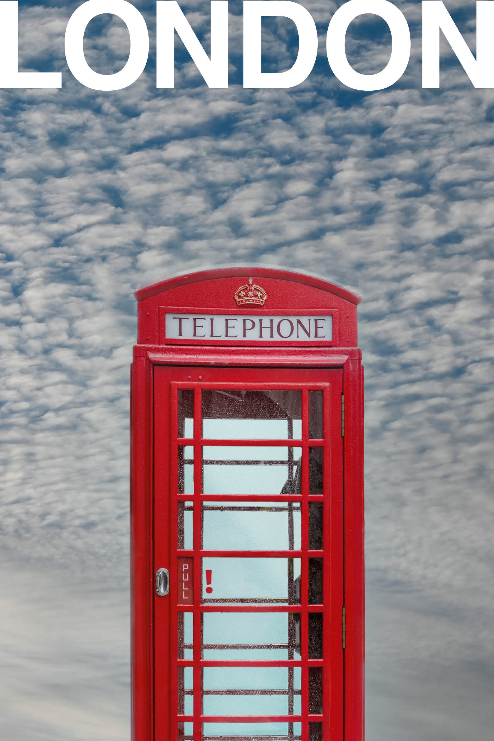 London Telephone Box poster