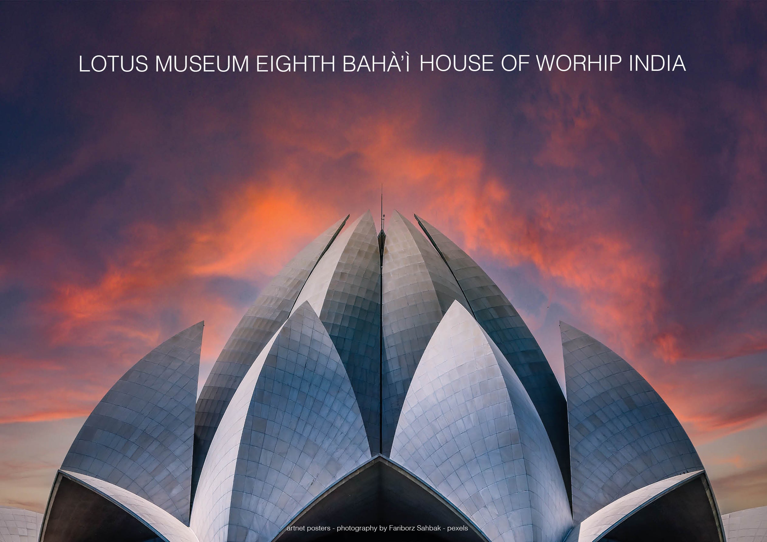 Lotus Museum New Delhi poster