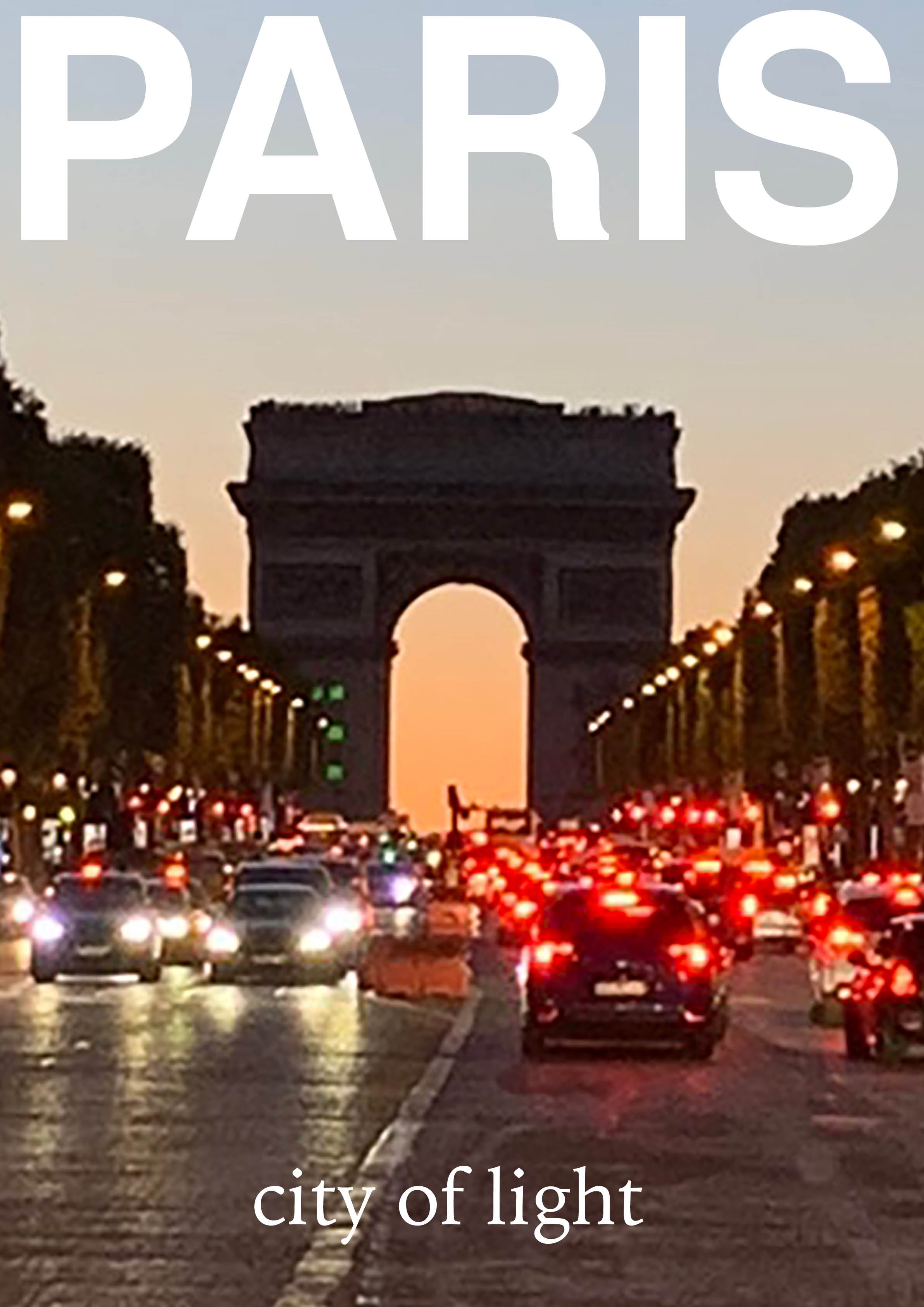 Arc de Triomphe - Paris poster