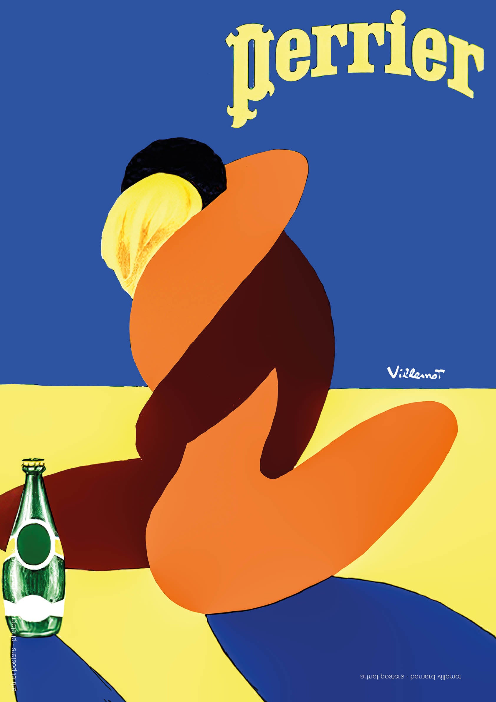 Perrier poster