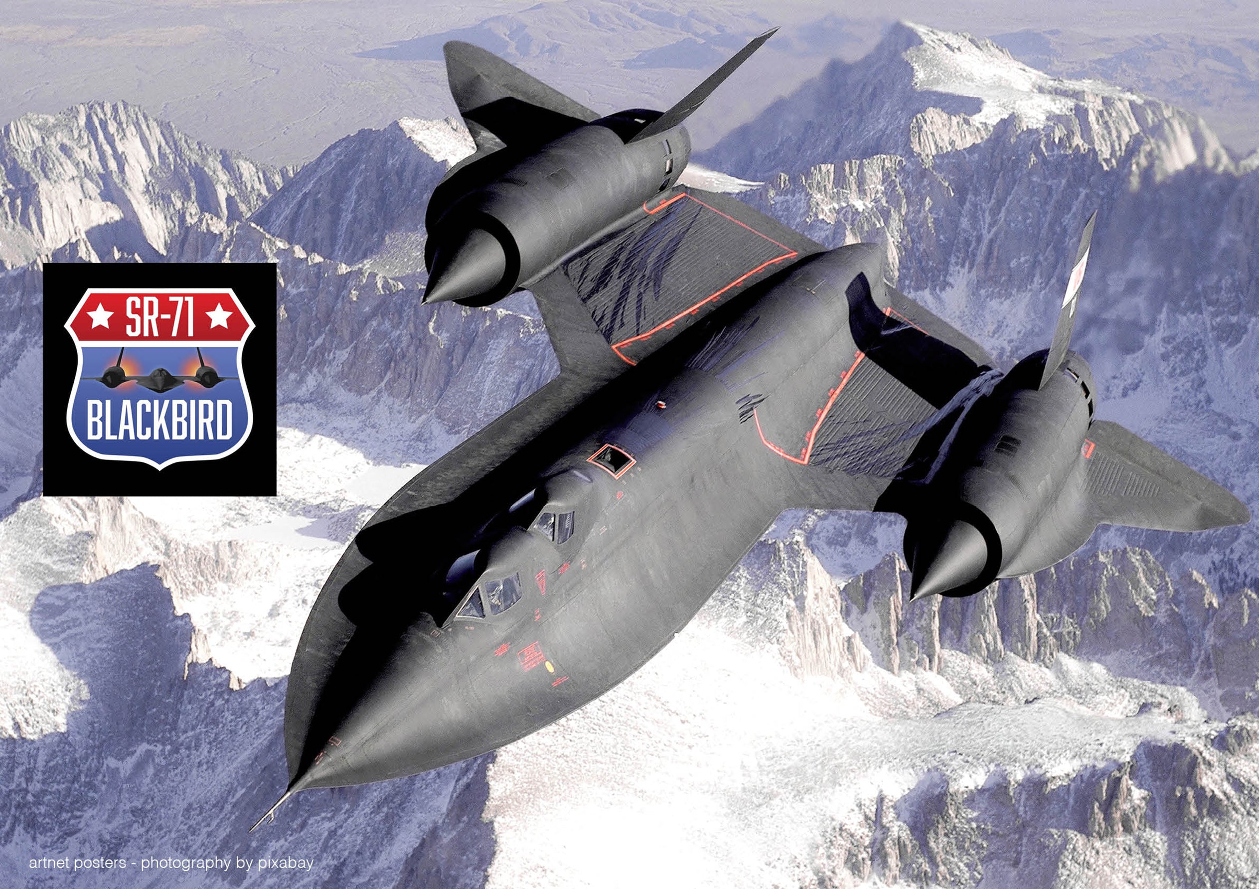 SR71 Blackbird poster