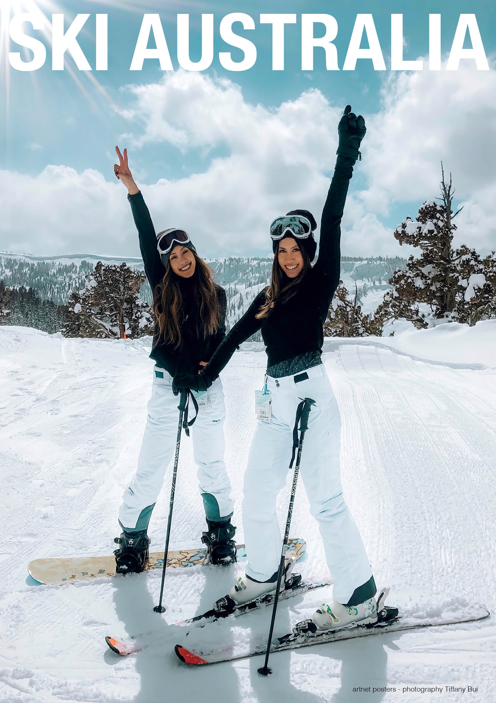 Ski Australia Girls poster