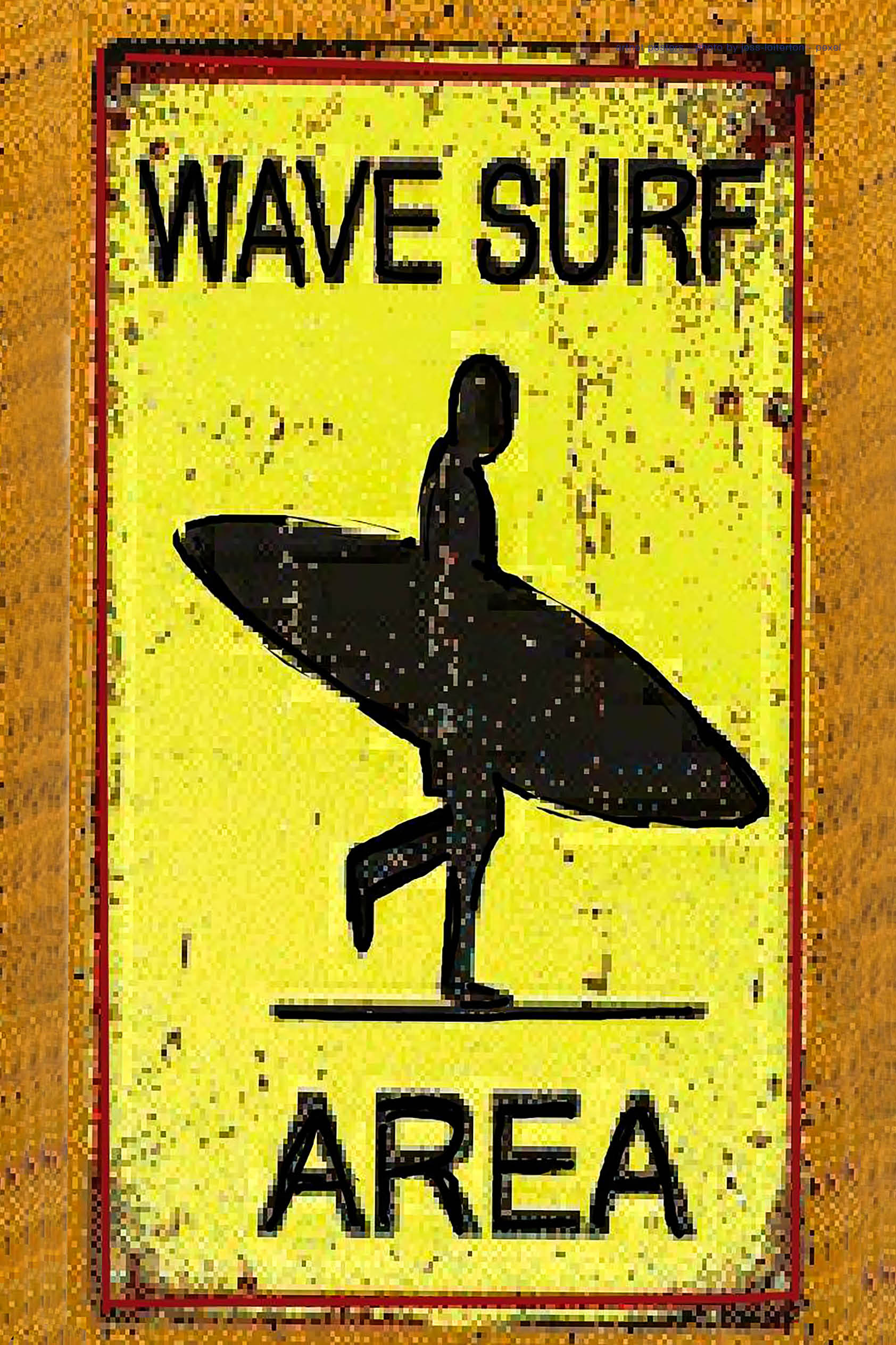 Sign of the Surf poster