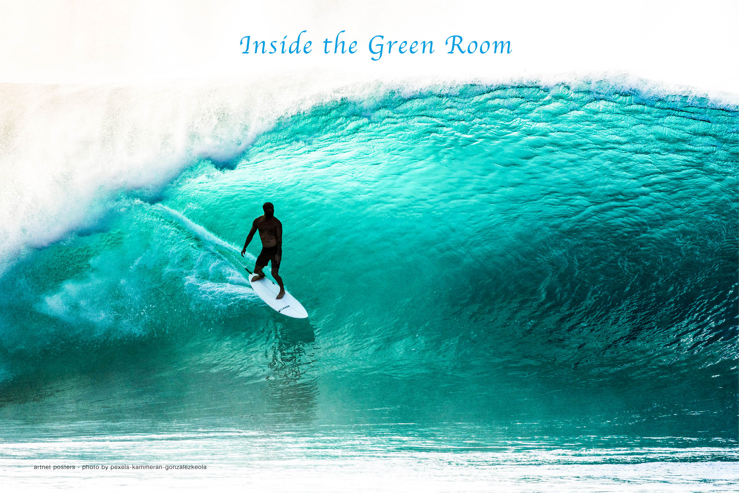 Inside the Green Room surfing poster