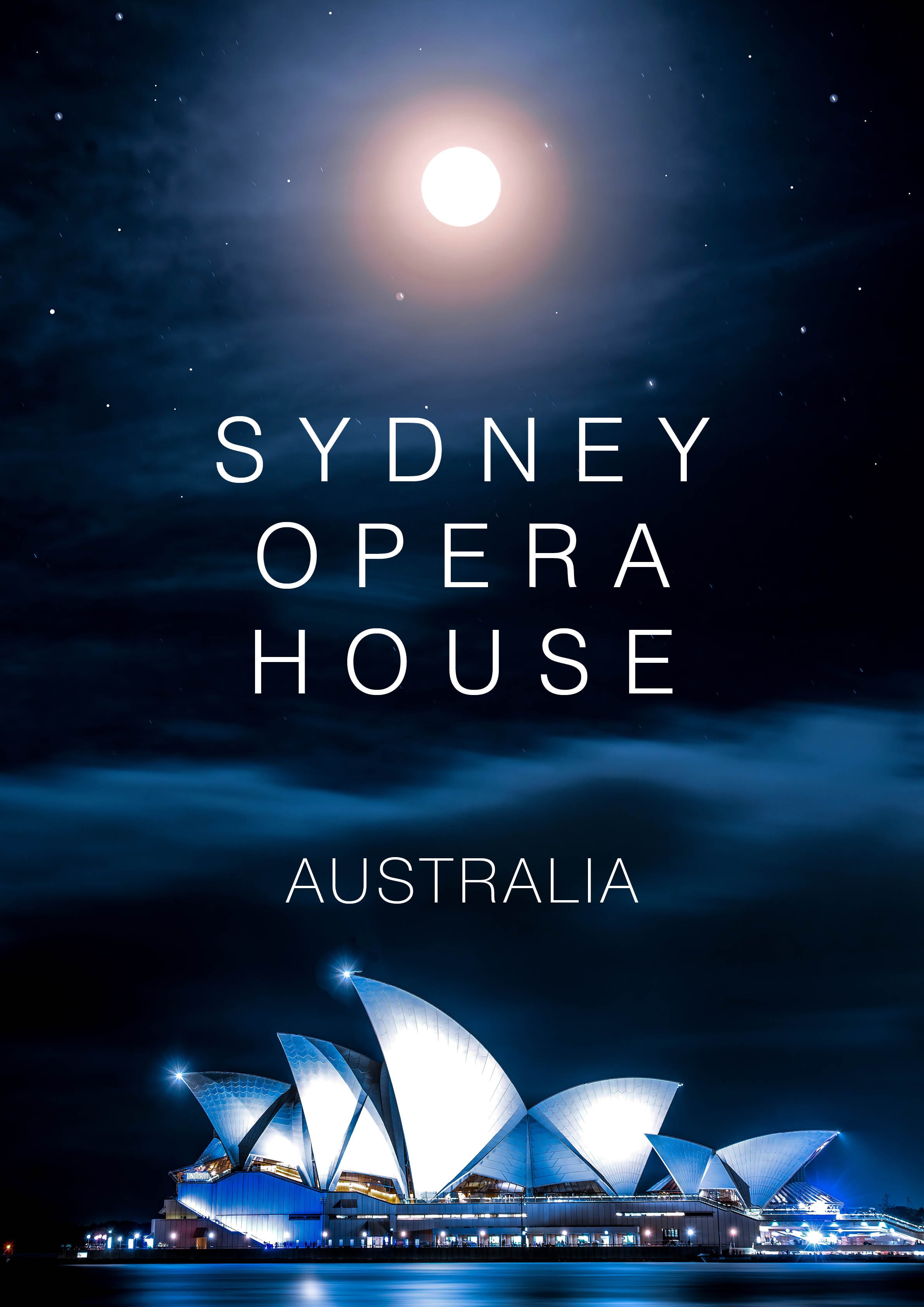 Sydney Opera House poster