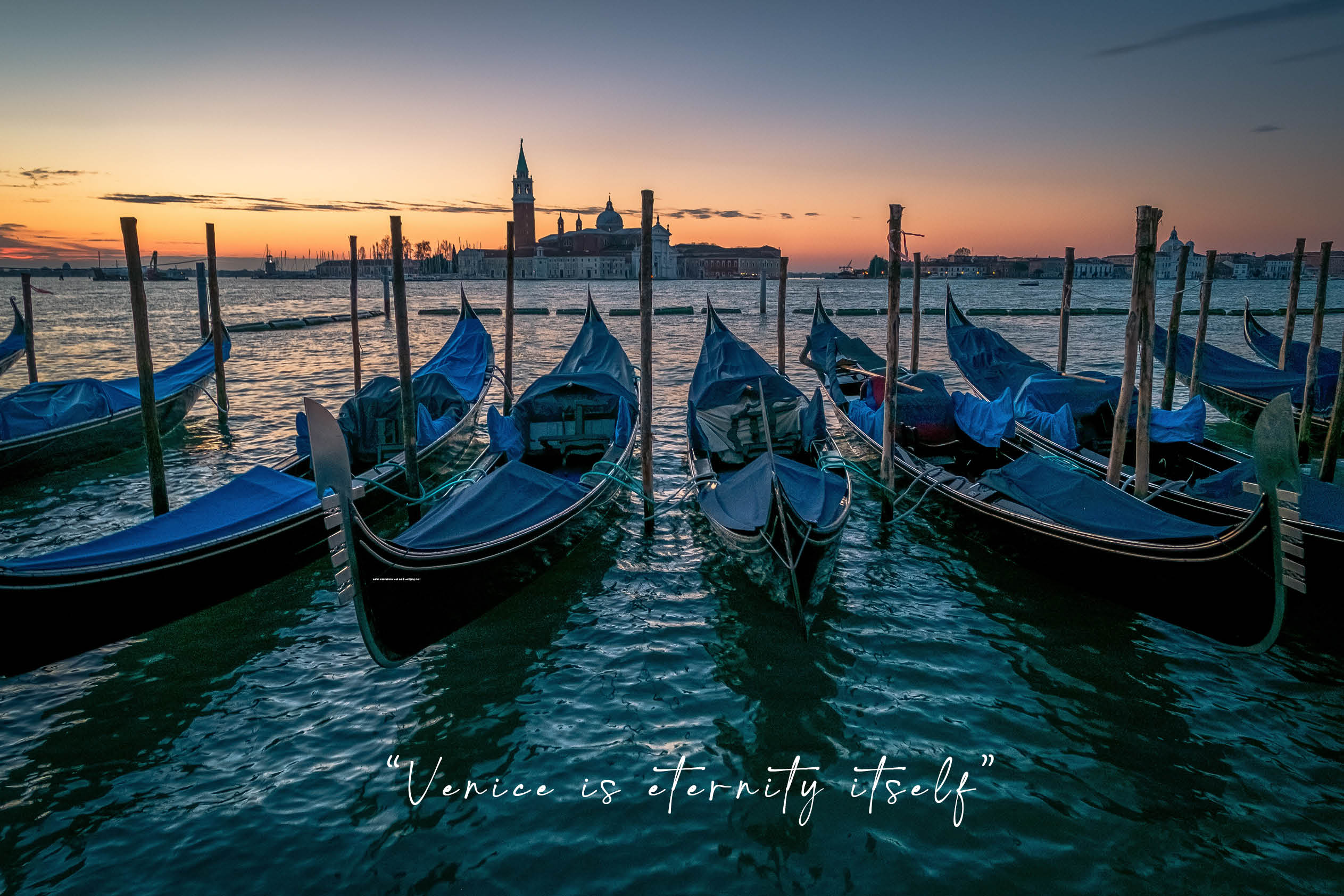 Venice Gondola poster