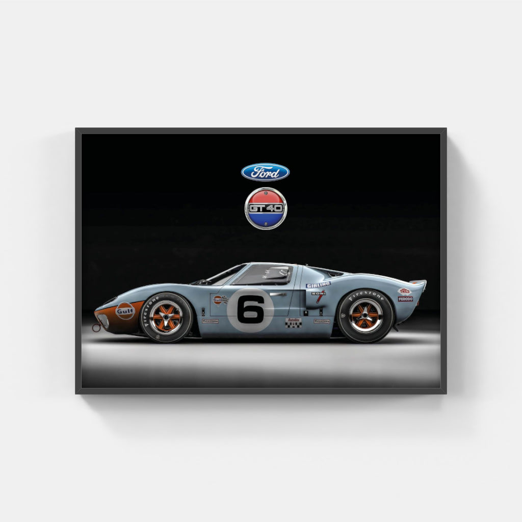 Ford GT40 poster