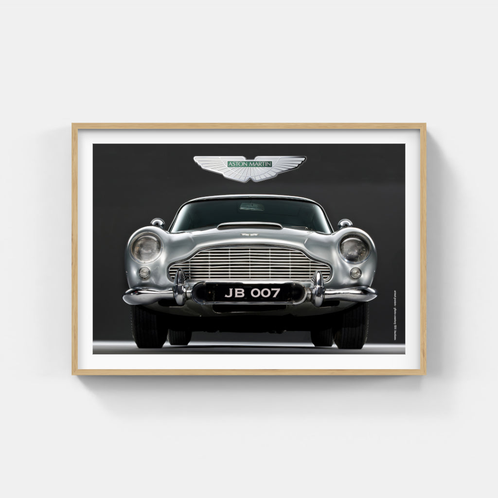 Aston Martin DB5 007 poster