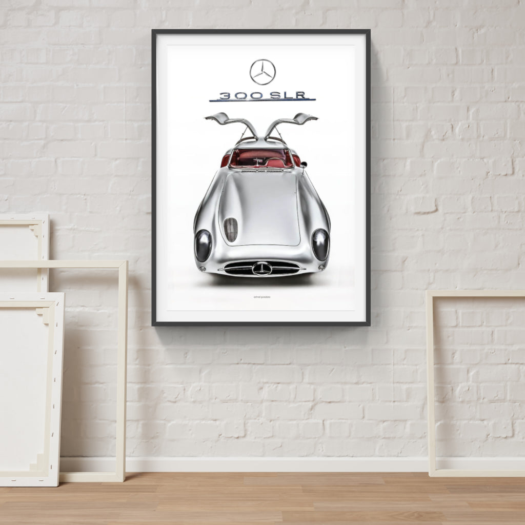 Mercedes Benz 300 SLR poster