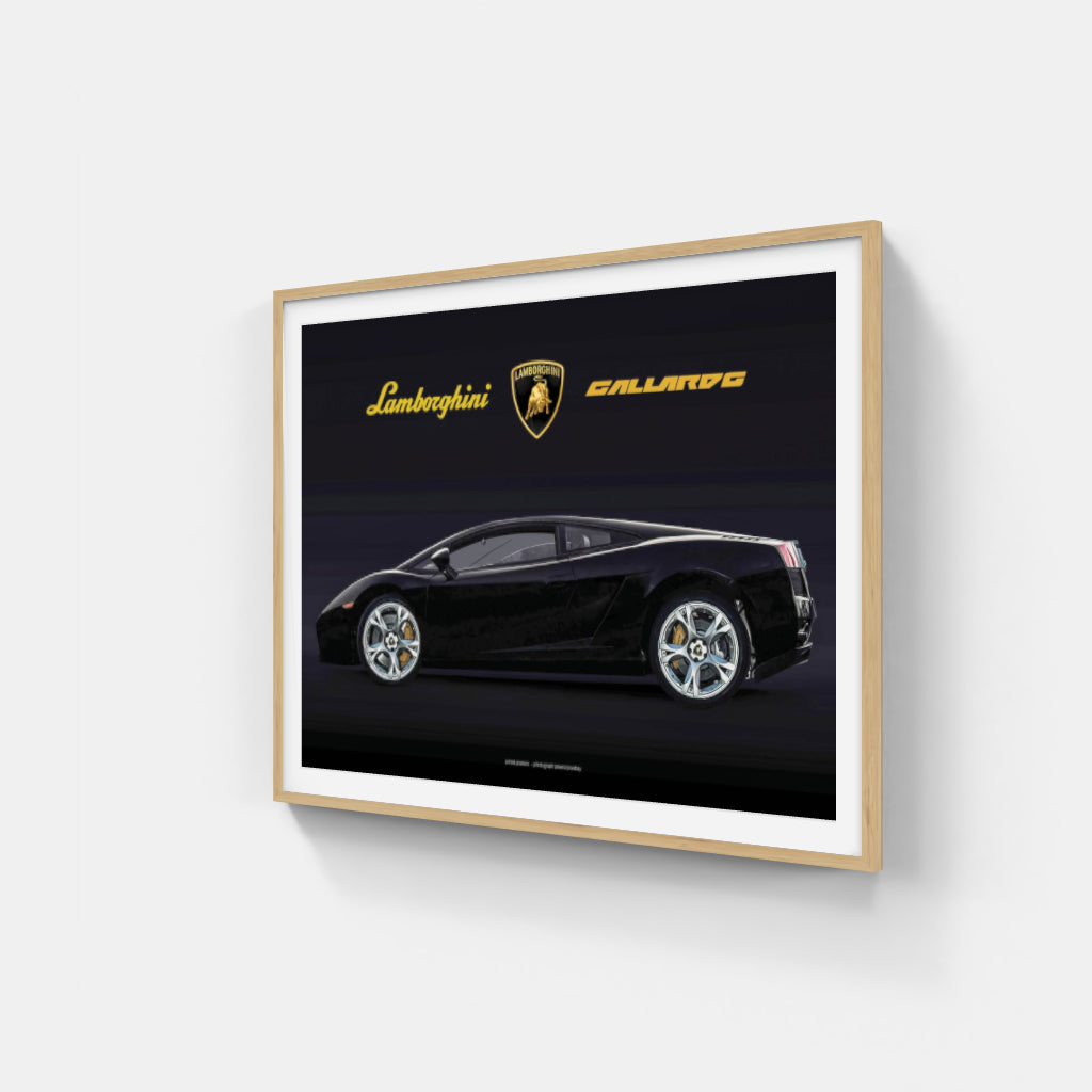 Lamborghini Gallardo poster