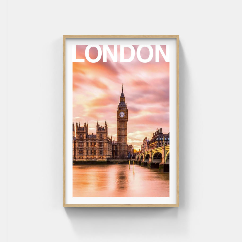 Big Ben London poster