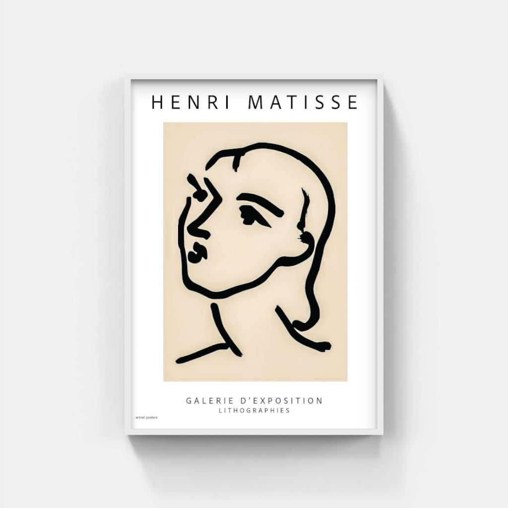 Henri Matisse Head poster