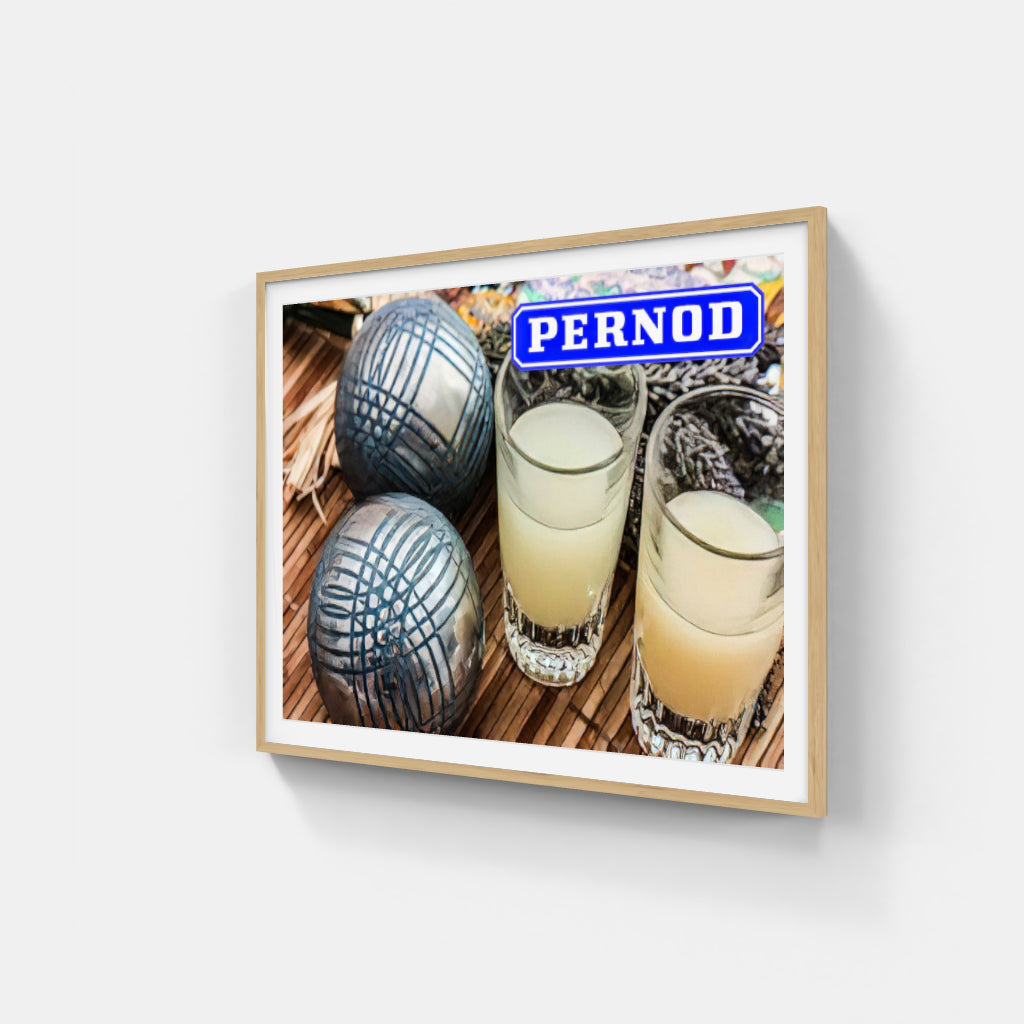 Pernod Pétanque poster