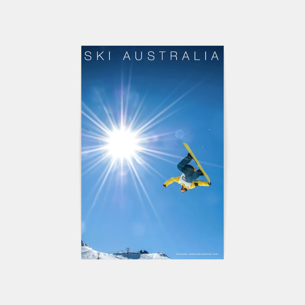 Snowboard Somersault poster