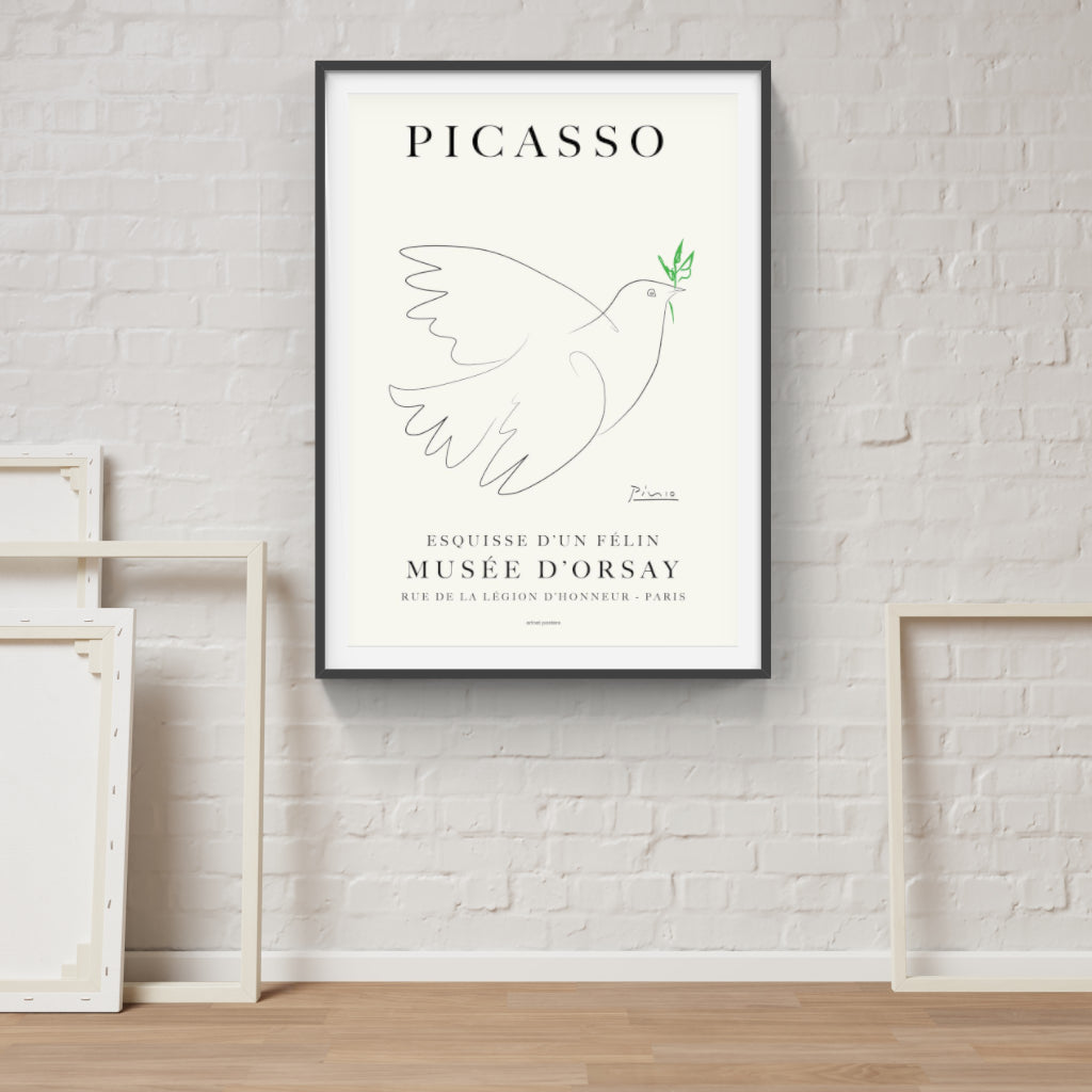 Picasso Peace Dove poster