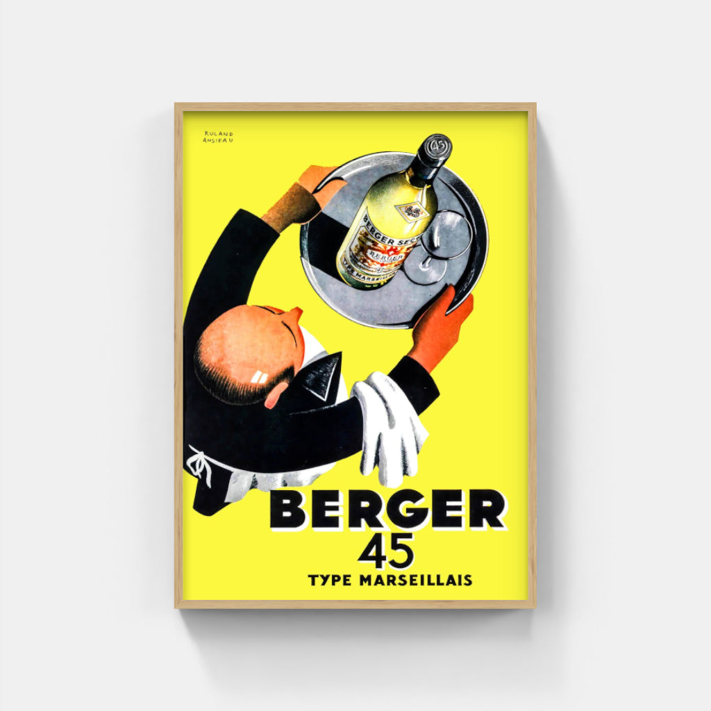 Berger 45 by Roland Ansieau poster